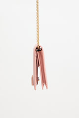 Ferragamo Leather Vara Bow Wallet On Chain
