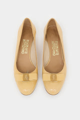 Ferragamo Patent Leather Bessie Pump
