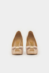Ferragamo Patent Leather Bow Pump
