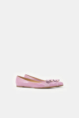 Ferragamo Patent Vara Bow Flat