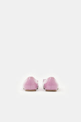 Ferragamo Patent Vara Bow Flat