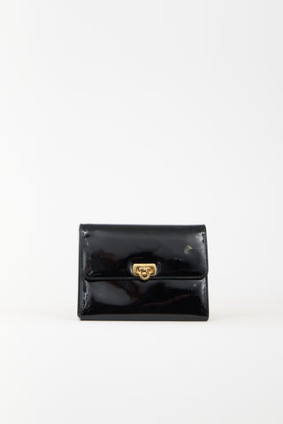 Ferragamo Patent Leather Crossbody Bag