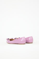 Ferragamo Patent Vara Bow Flat
