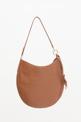 Ferragamo Pebbled Leather Shoulder Bag