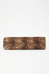 Ferragamo Printed Hair Gancini Top Handle Bag
