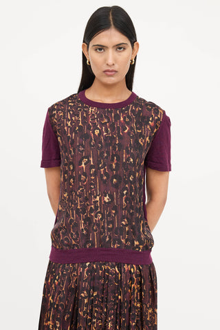 Ferragamo Printed Co-Ord Set