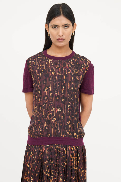 Ferragamo Printed Co-Ord Set