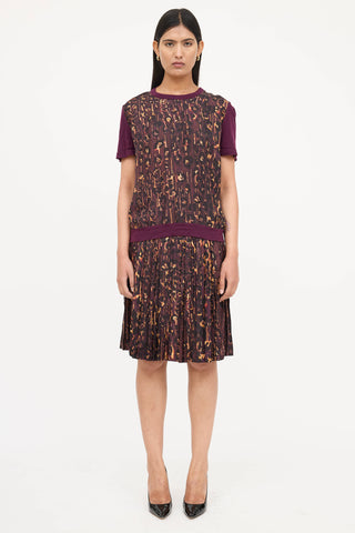 Ferragamo Printed Co-Ord Set