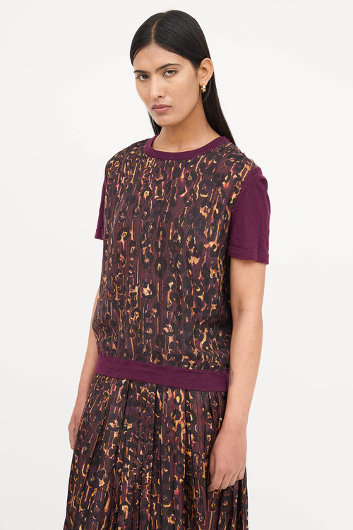 Ferragamo Printed Co-Ord Set