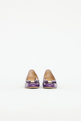 Ferragamo Patent Vara Bow Pump