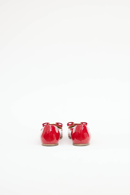 Ferragamo Patent Varina Flat