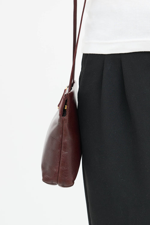 FerragamoExotic Leather Vara Bag