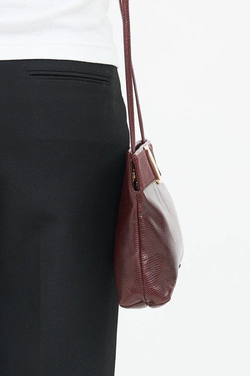 FerragamoExotic Leather Vara Bag