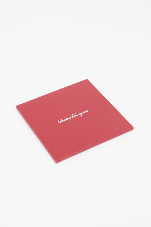 Ferragamo Silk Geometric Square Printed Scarf