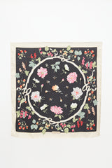 Ferragamo Silk Botanical Printed Scarf