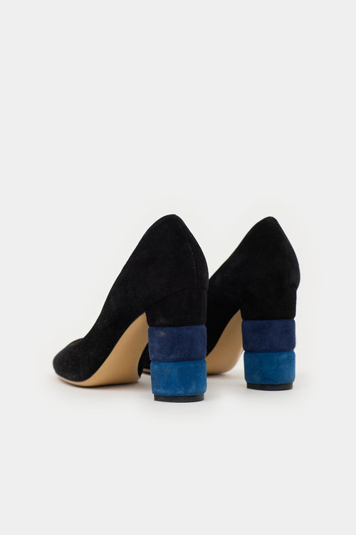 Ferragamo Suede  Pump