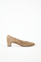 Ferragamo Suede Pump