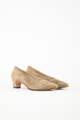 Ferragamo Suede Pump