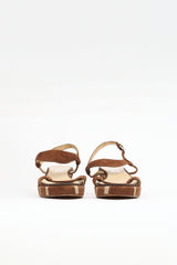 Ferragamo Suede Wedge Sandal
