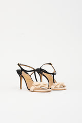 Ferragamo Suede Bow Sandal