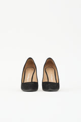 Ferragamo Suede Pointed Toe Pump