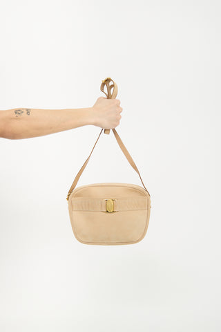 Ferragamo Suede Vara Bow Bag