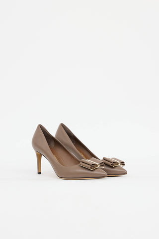 FerragamoZeri Bow Pump