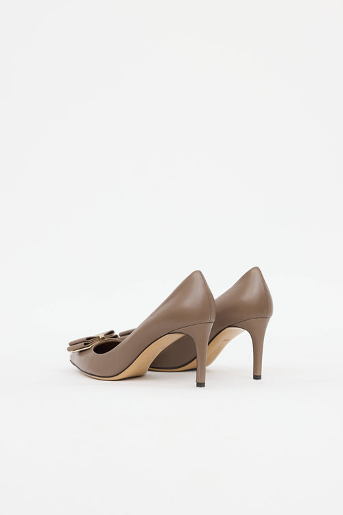 FerragamoZeri Bow Pump