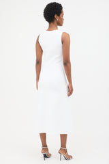 Ferragamo Sleeveless Flared Dress