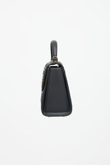 Ferragamo Woven Leather Boxyz Bag