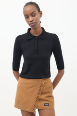 Filippa-K-Black-Knit-Polo-Top-