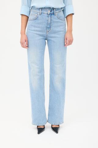 Filippa K Light Wash Eliza High Waisted Jeans