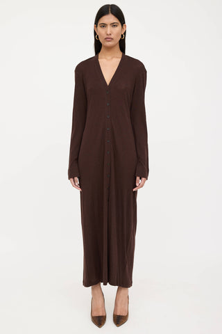 Filippa K Wool Knit Juno Cardigan Dress