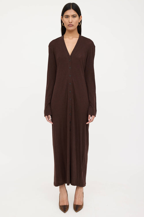 Filippa K Wool Knit Juno Cardigan Dress