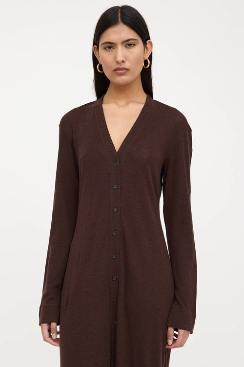 Filippa K Wool Knit Juno Cardigan Dress