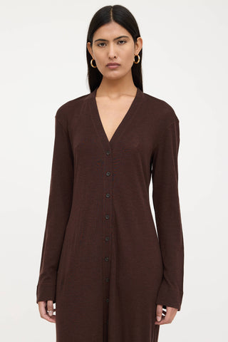 Wool Knit Juno Cardigan Dress