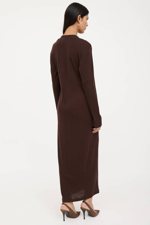 Filippa K Wool Knit Juno Cardigan Dress