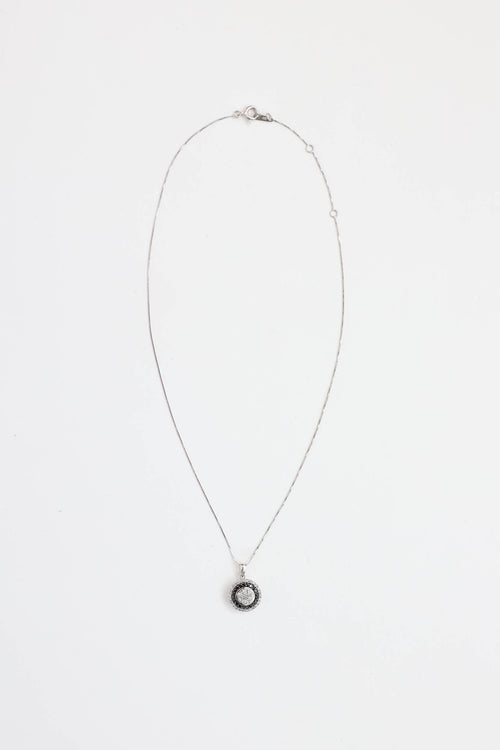 Fine Jewelry10K White Gold Diamond Necklace