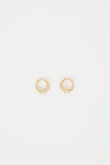 Fine Jewelry 14K Yellow Gold Pear Double Huggies Earrings