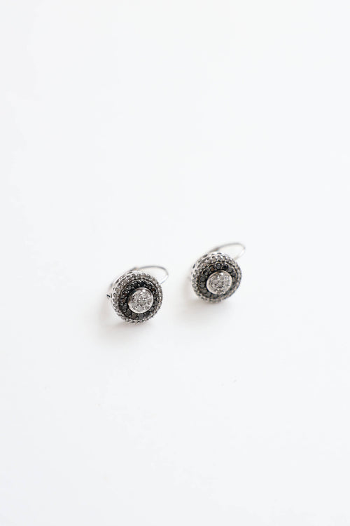 Fine Jewelry10K White Gold Diamond Earrings