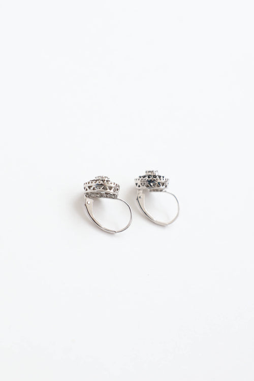 Fine Jewelry10K White Gold Diamond Earrings
