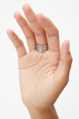 Fine Jewelry Platinum Diamond Band Ring