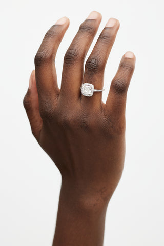 Mark Lash 18K White Gold & Diamond Ring