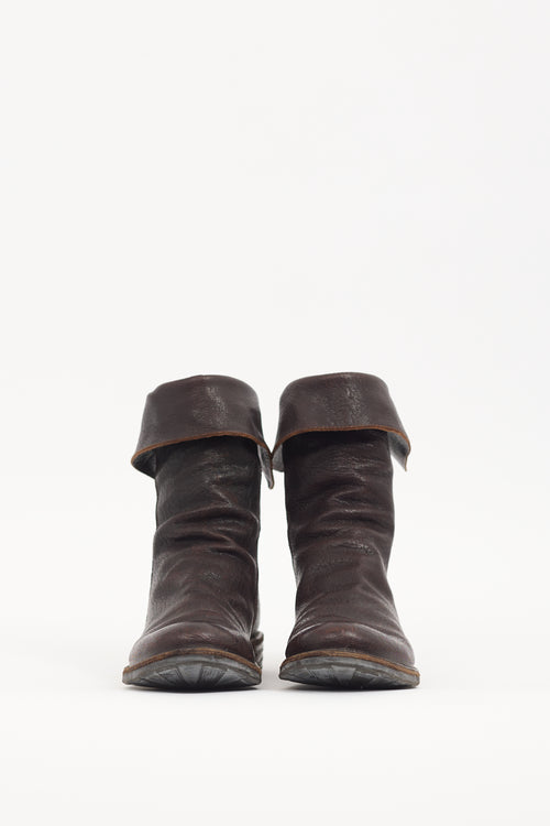 Fiorentini+Baker Dark Brown Ella Eternity Boot