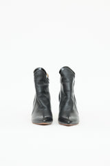 John Fluevog Leather Ankle Boot