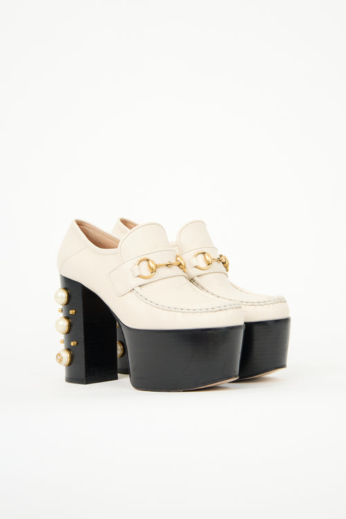 Gucci Embellished Vegas Platform Loafer