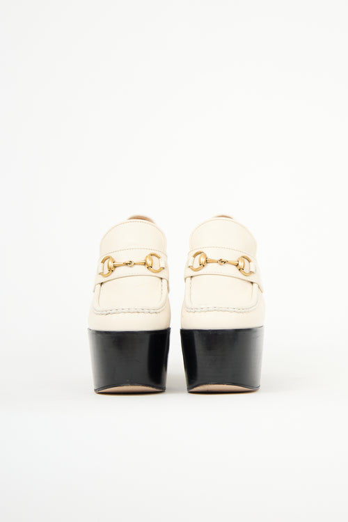 Gucci Embellished Vegas Platform Loafer