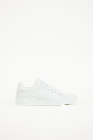Dolce & Gabbana Leather Portofino Sneaker