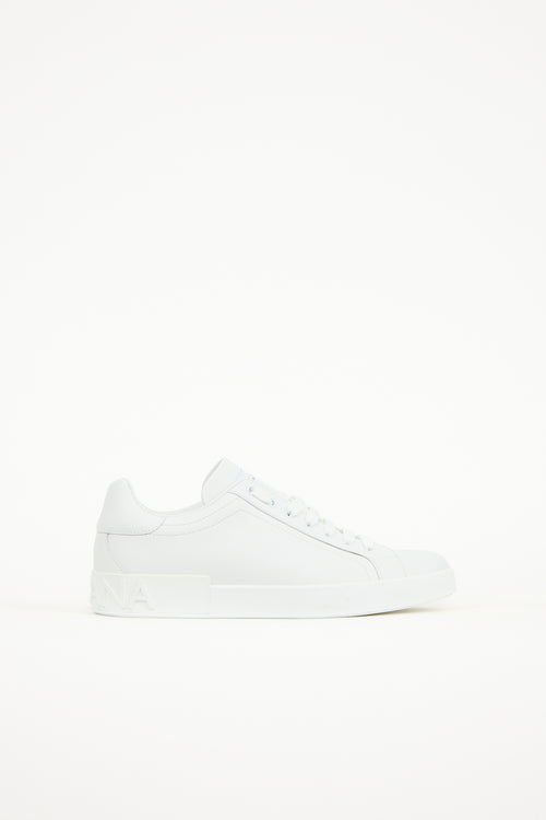 Dolce & Gabbana Leather Portofino Sneaker