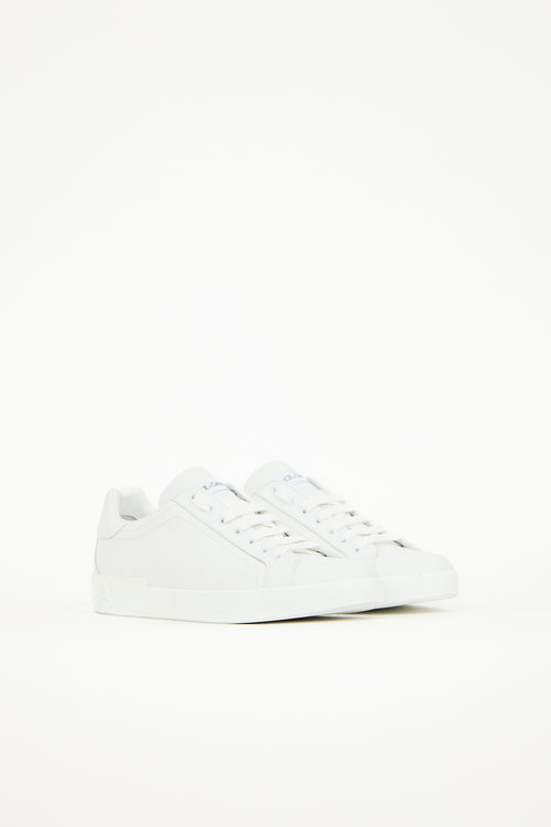 Dolce & Gabbana Leather Portofino Sneaker